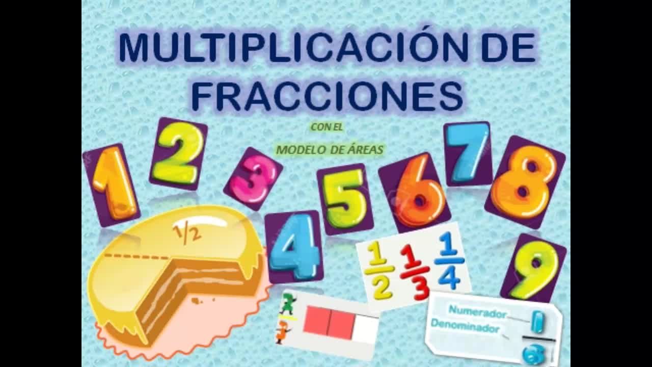 Multiplicación de fracciones, Math