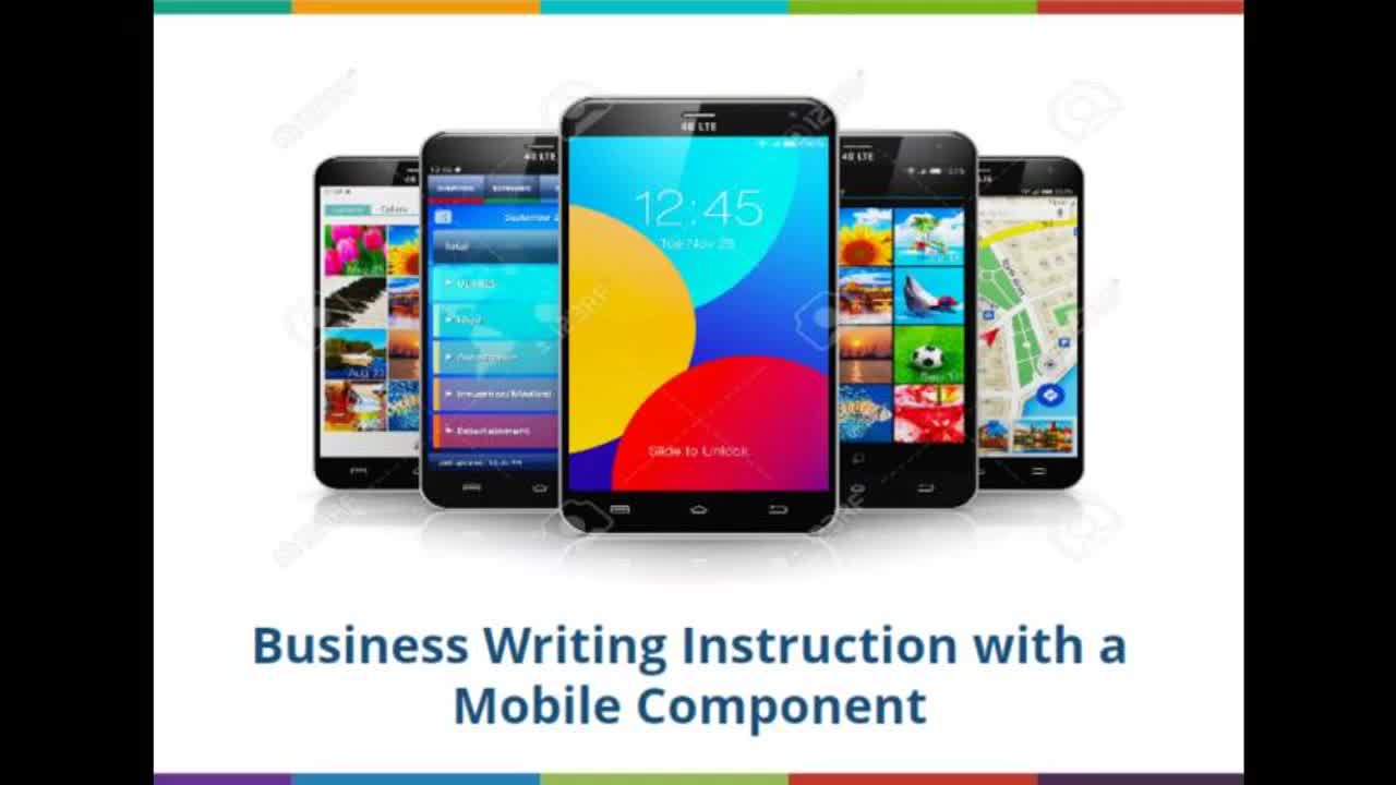 Business Writing Instruction with a Mobile Component