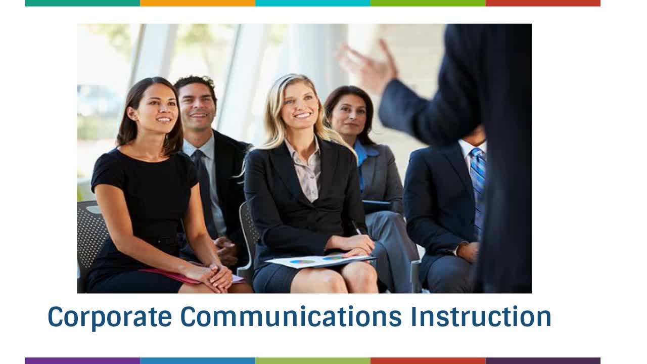 Corporate Communication Instruction