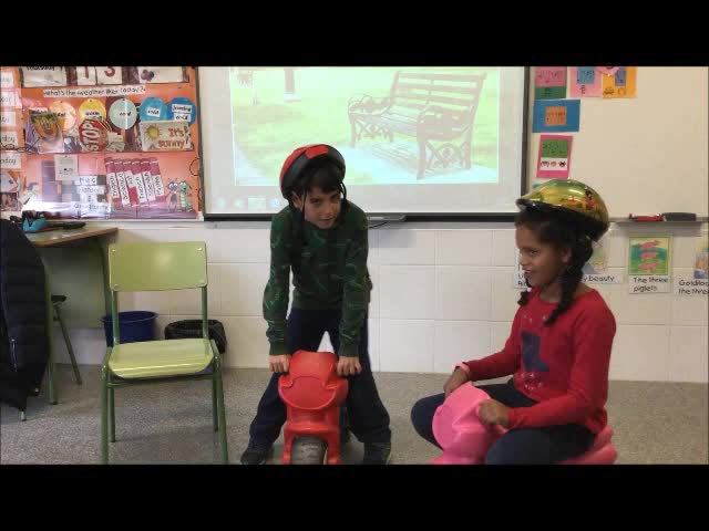 theatre play with 3rd graders
