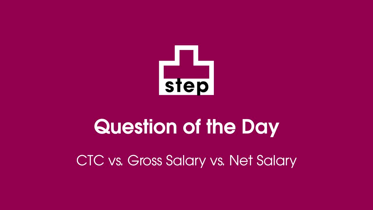  Difference between Gross Salary, Net Salary and CTC