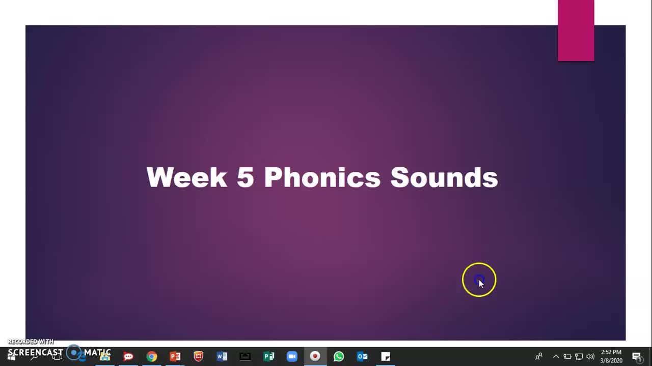 Phonics Sounds