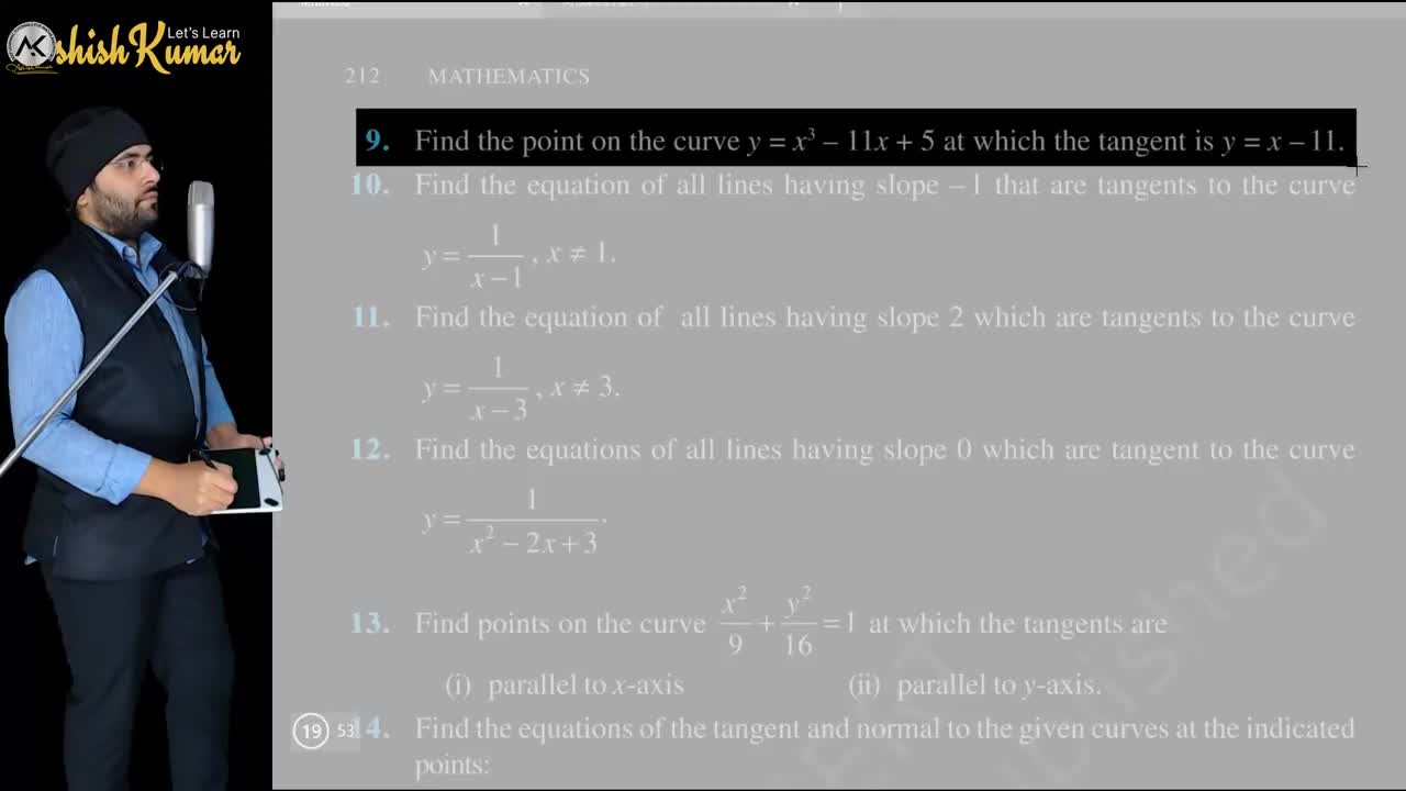 NCERT Exercise 6.3 (Question 9) Applications of Derivatives Class 12 Maths