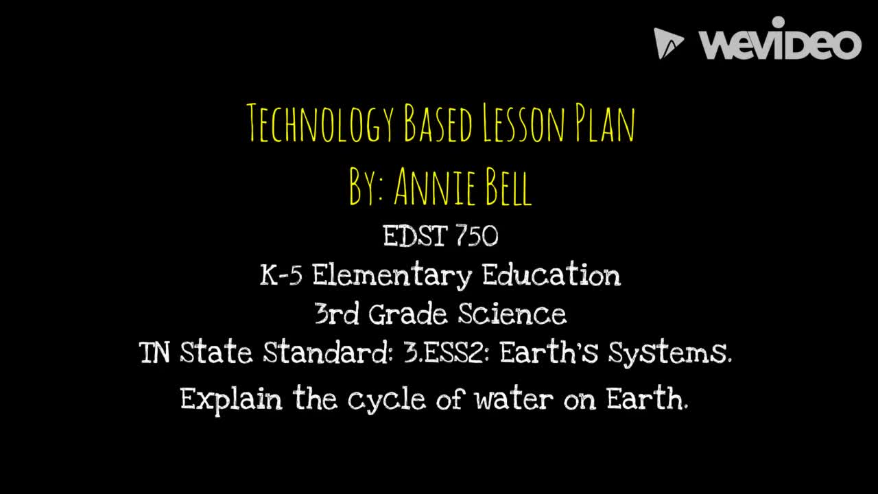 3rd Grade Science Lesson: Earth's Water Cycle