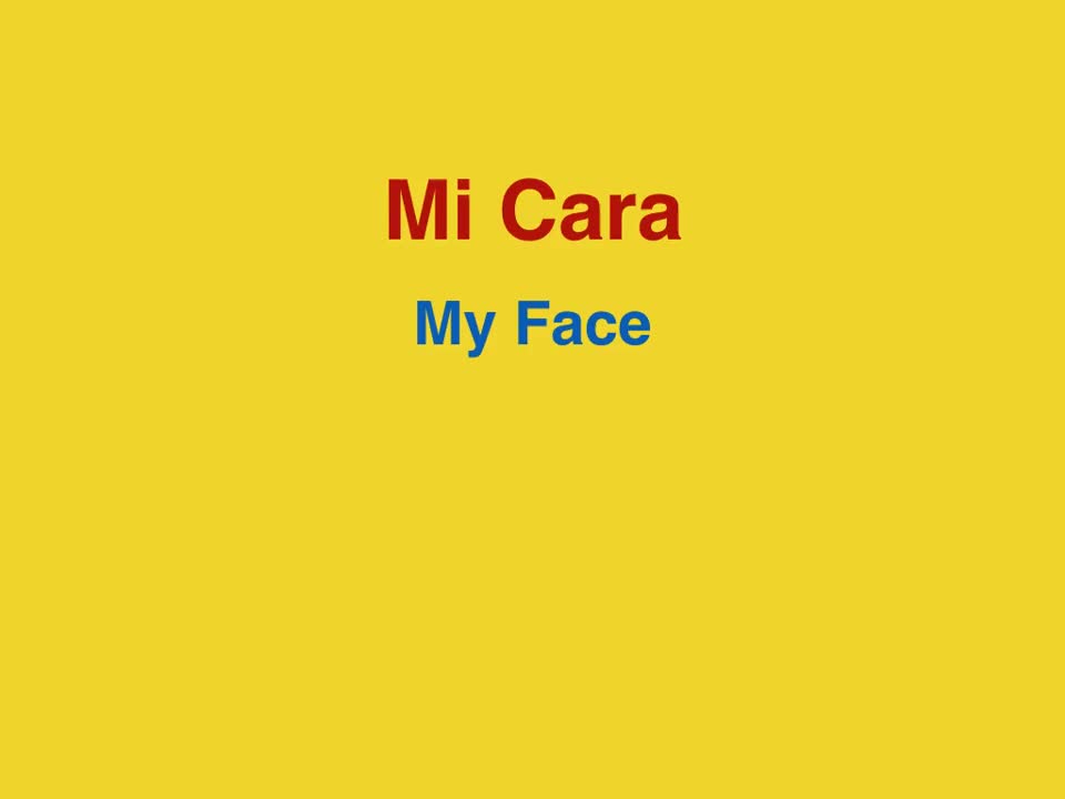 MI Cara-My Face.