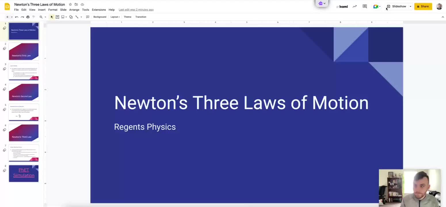 Newton's Three Law of Motion