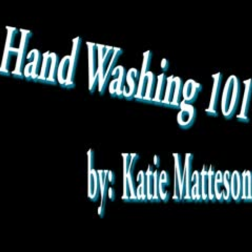 Handwashing