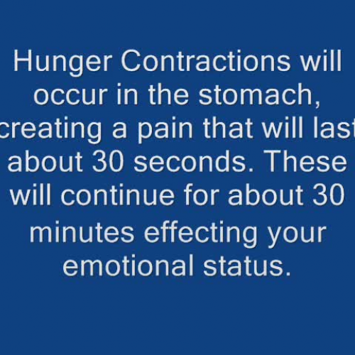 what is hunger and how to stop