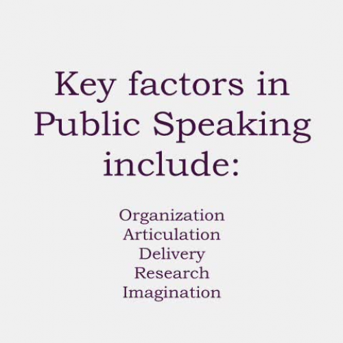 Miss Allgood\'s Guide to Public Speaking