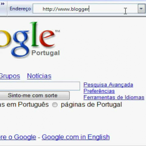 3. Criar um blog