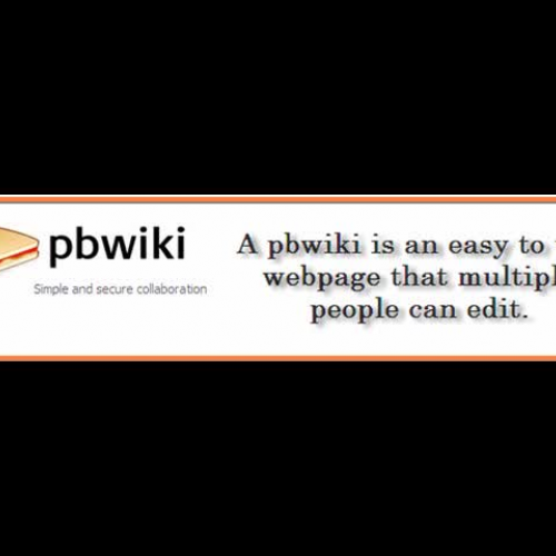 PB Wiki Part 1: Setting Up Your Wiki Site
