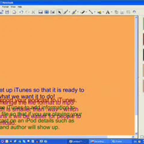 Making your podcast web-ready with iTunes