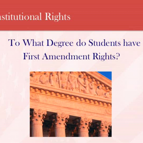 First Amendment Student Rights