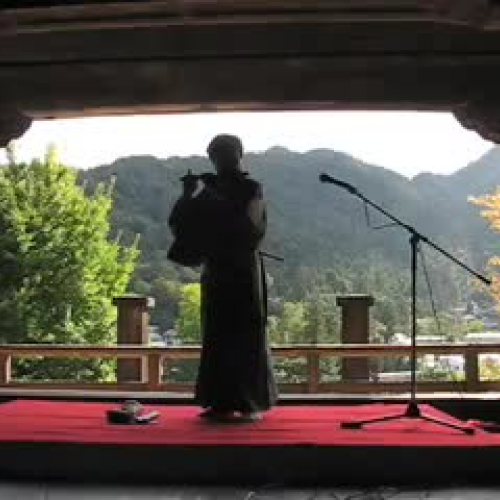 Bamboo Flute Performance