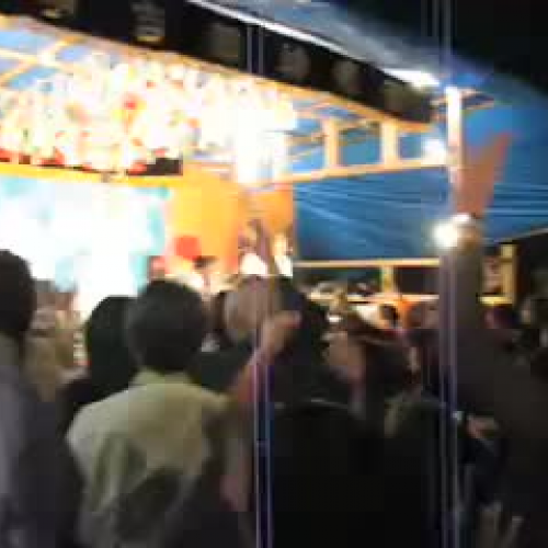 Kagura Performance - Flying Rice Cakes