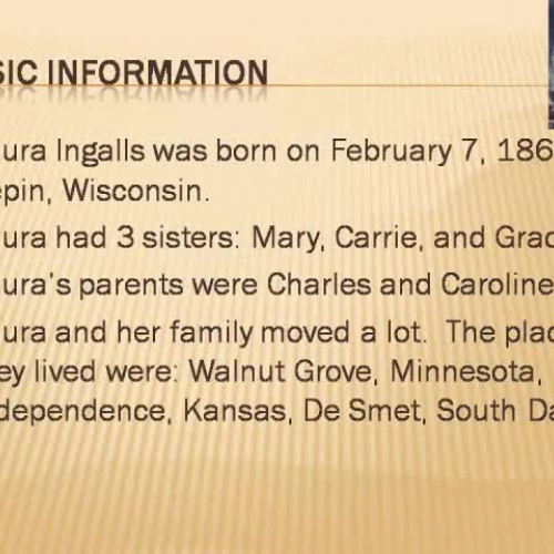 Laura Ingalls Wilder