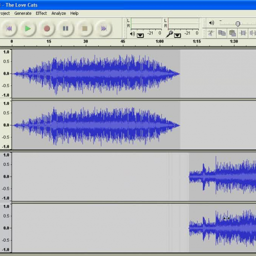 Lining Up Audio Tracks