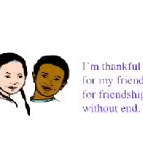 I m Thankful  a Thanksgiving song for childre