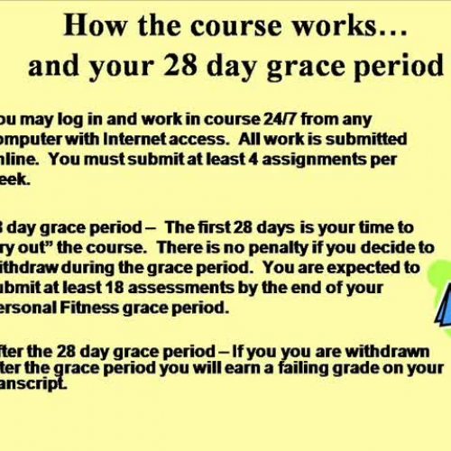 Personal Fitness Welcome Guide