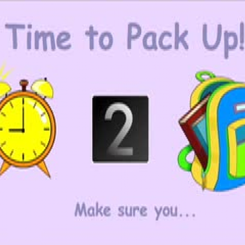 End of the Day routine