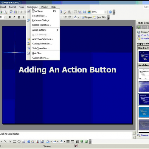PowerPoint-Working with Action Buttons
