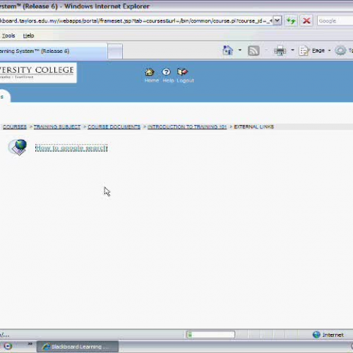019 My Courses - Course Documents Part 2