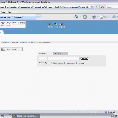 041 My Courses - Address Book Part 2