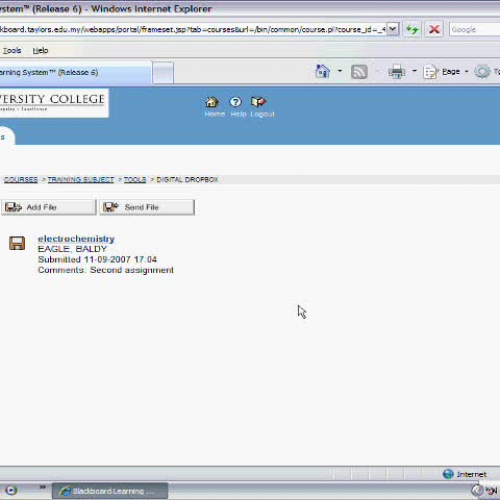 044 My Courses - Digital Dropbox Part 2