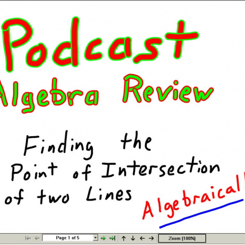 Find the Point of Intersection