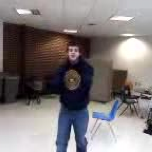 Rotc friend showing more excercises