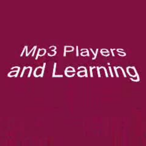 Mp3 players and learning