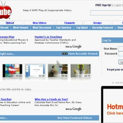 Upload Teacher Tube & Embed Videos!