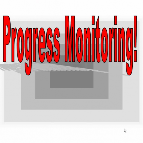 Microsoft Excel Progress Monitoring