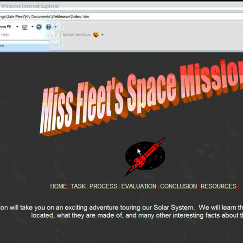 WebQuest Walk Through