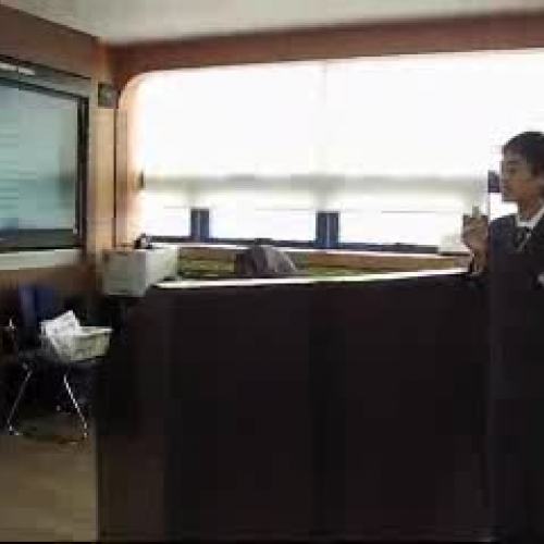 Korean & Australian students chat live