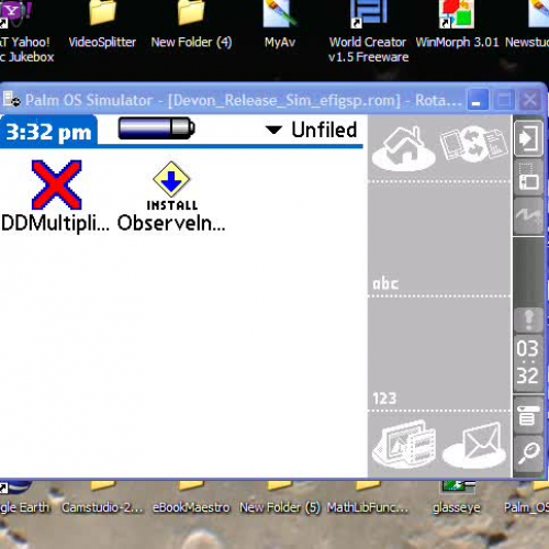 Observe Palm Application