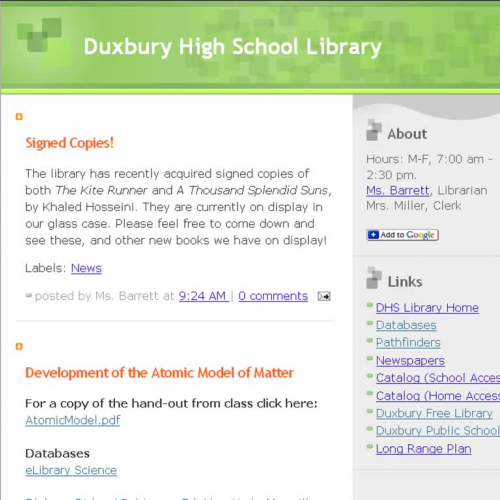 Library Overview - eLibrary Science