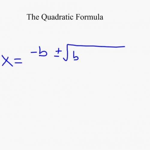 The Quadratic Formula to music