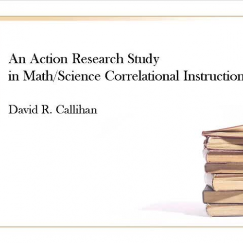 Math Science Integration Action Research - D 