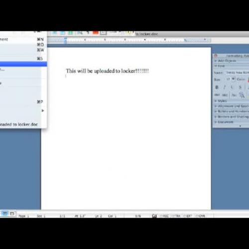 Uploading to School Loop