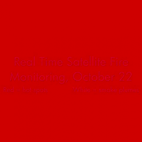 	Southern California Wildfires from Space, Oc