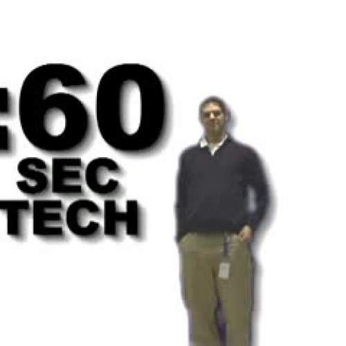 :60 SEC TECH ELMO visualizer - Capturing a Di