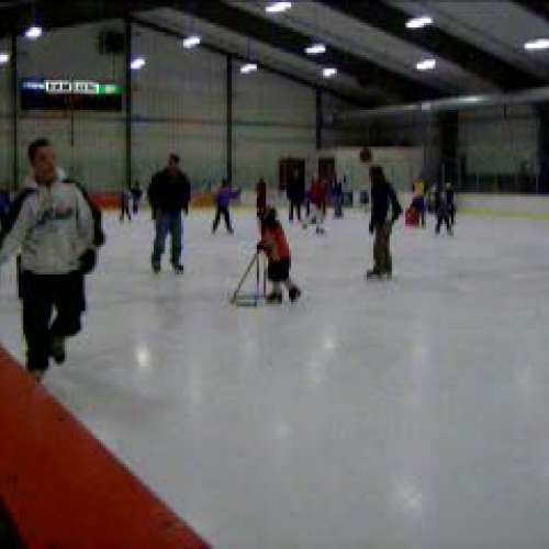 My first time.....ICE SKATING