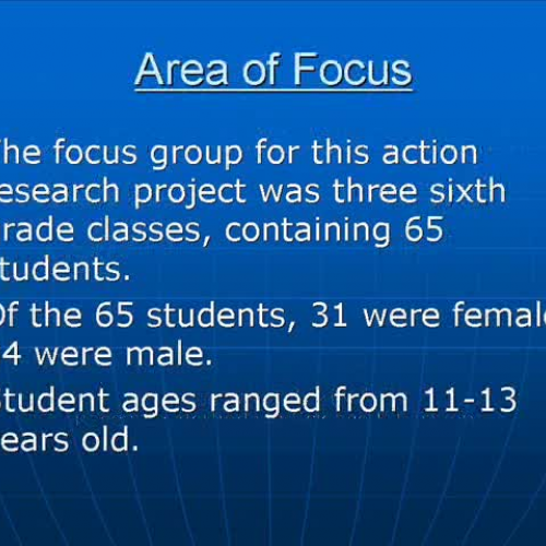 Harris Action Research Presentation