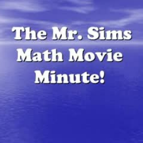 Sims Math Movie Minute - 1 Digit x 2, 3, & 4 