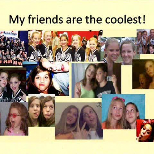 I can make a difference in my friends by...