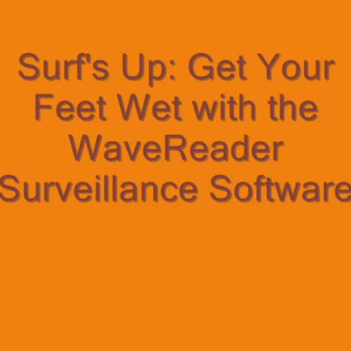 Surf\'s Up: Get Your Feet Wet with the WaveRe