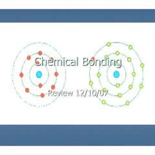 ellicott chemical bonding