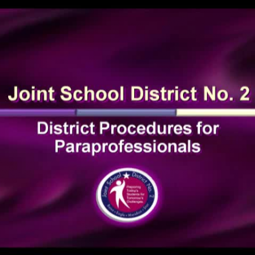 Paraprofessional Part 1