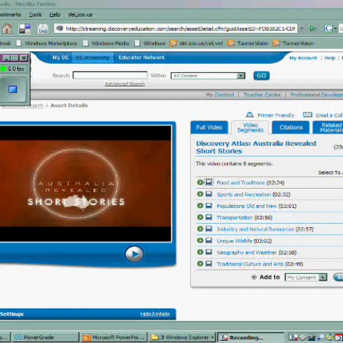 Embedding United Streaming Video in Power Poi